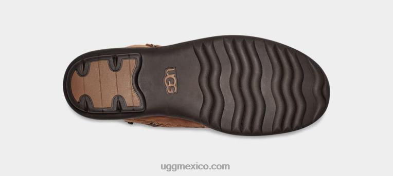cuero castaño 00NF584 UGG mujer pato habsburgo