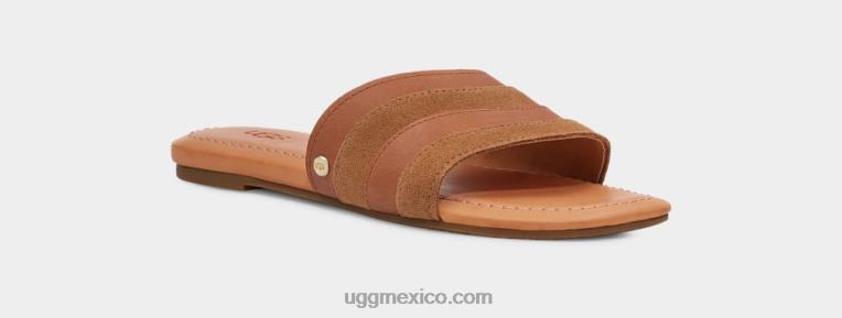 cuero castaño 00NF828 UGG mujer ximena