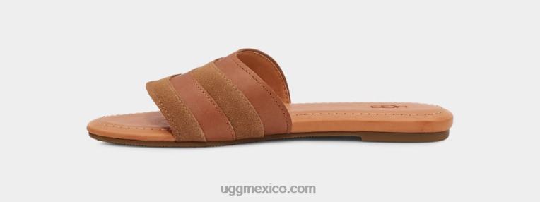 cuero castaño 00NF828 UGG mujer ximena