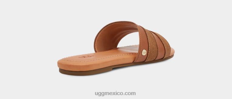 cuero castaño 00NF828 UGG mujer ximena