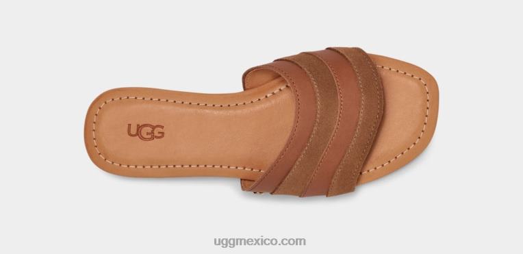cuero castaño 00NF828 UGG mujer ximena