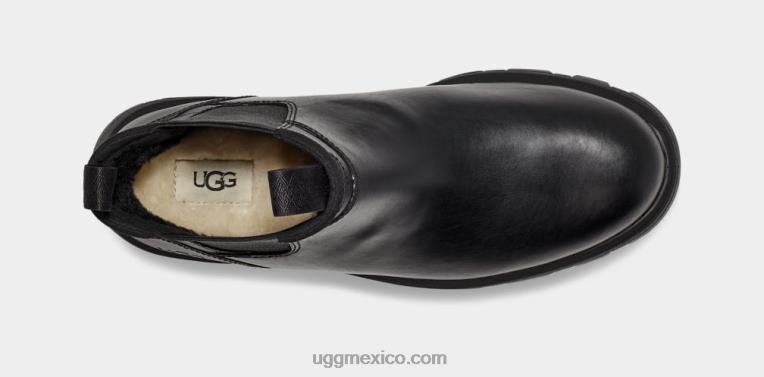 cuero negro 00NF1505 UGG hombres hillmont chelsea