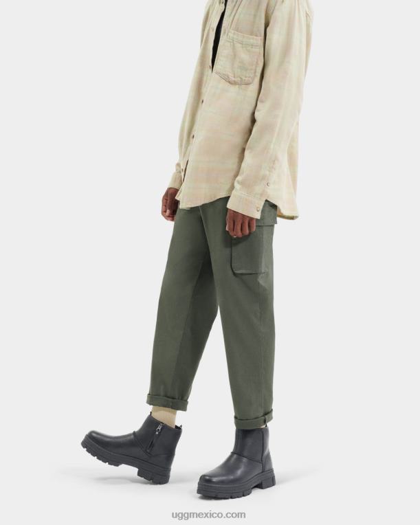 cuero negro 00NF205 UGG hombres jersey clásico skyview