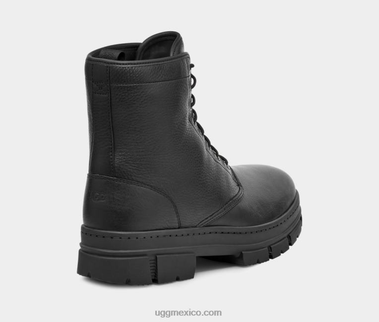 cuero negro 00NF216 UGG hombres arranque del servicio skyview