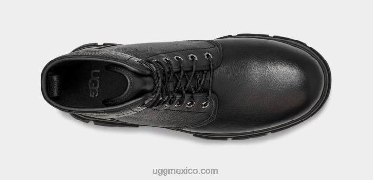 cuero negro 00NF216 UGG hombres arranque del servicio skyview
