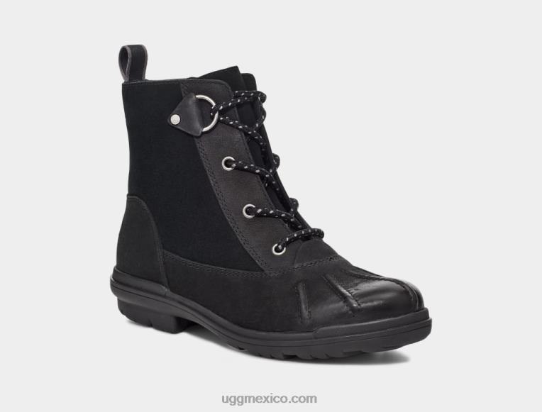 cuero negro 00NF735 UGG mujer pato habsburgo