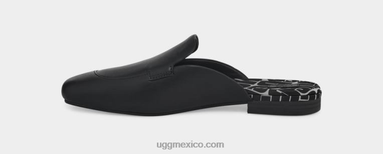 cuero negro 00NF751 UGG mujer mula janaya