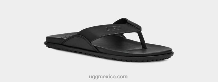 cuero negro 00NF813 UGG mujer voltereta solivan