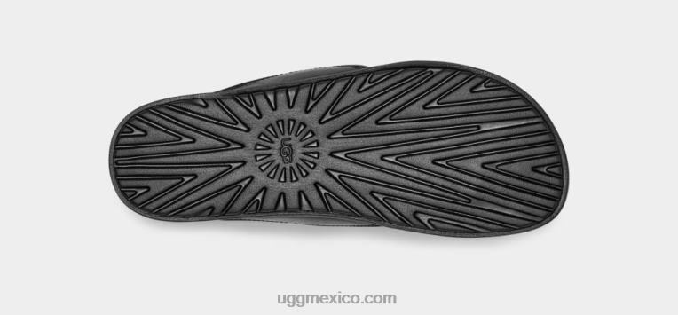 cuero negro 00NF813 UGG mujer voltereta solivan