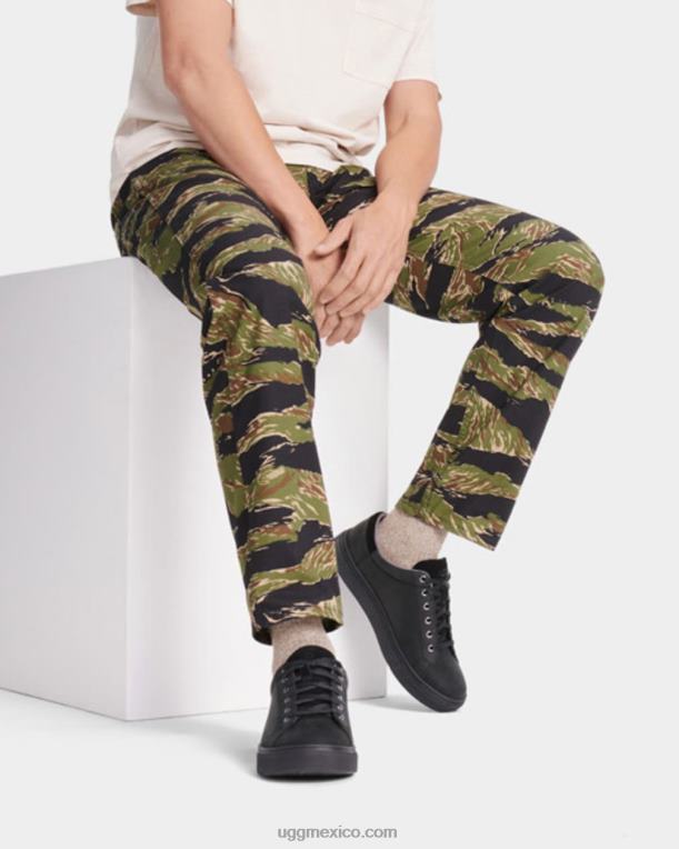 cuero negro tnl 00NF2294 UGG hombres tiempo bajo baysider