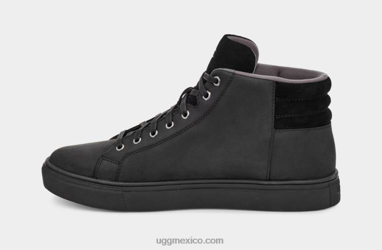cuero negro tnl 00NF2297 UGG hombres tiempo alto de baysider