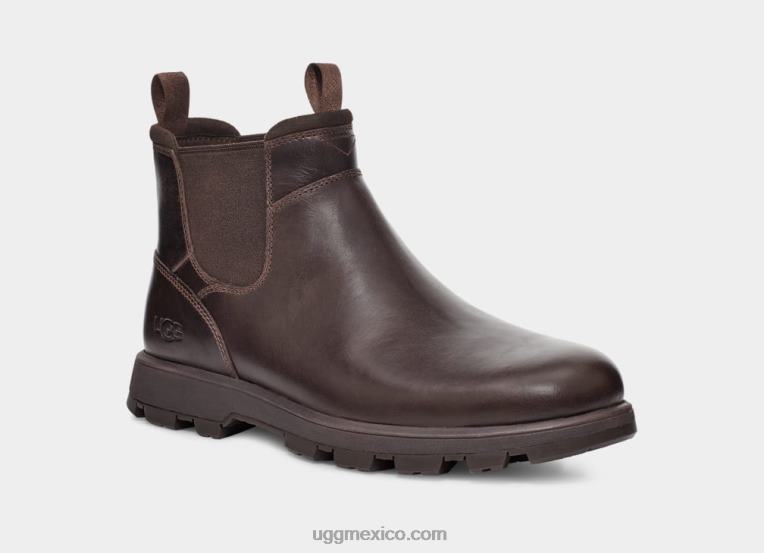 cuero pardo 00NF1507 UGG hombres hillmont chelsea