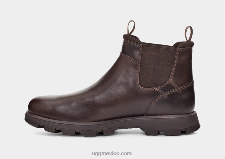 cuero pardo 00NF1507 UGG hombres hillmont chelsea