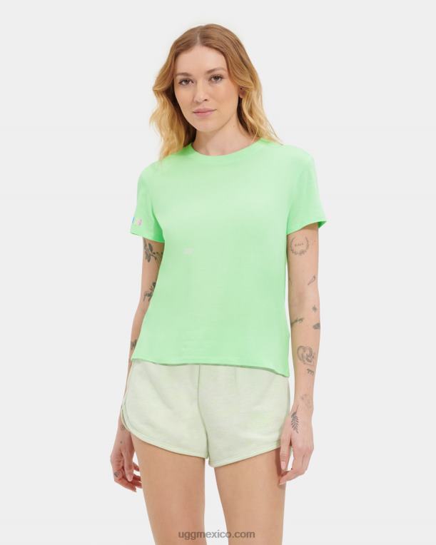 césped 00NF1123 UGG mujer camiseta de bebé brinlee