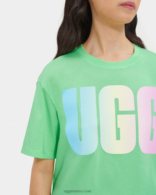 césped 00NF1257 UGG mujer camiseta corta con logo