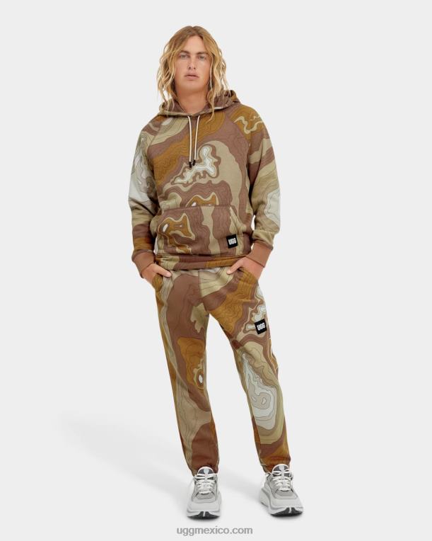 desierto 00NF276 UGG hombres terrance sudadera con capucha topo