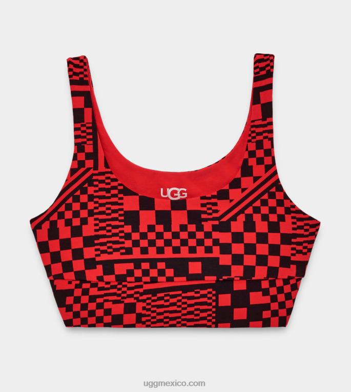 encendido/cheques negros 00NF1263 UGG mujer bralette zayley