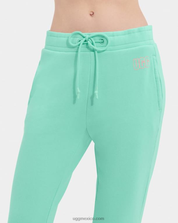 esmeralda pálida 00NF1075 UGG mujer daniella pantalón de chándal