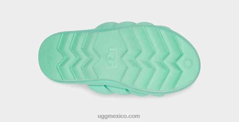 esmeralda pálida 00NF764 UGG mujer tobogán maxi