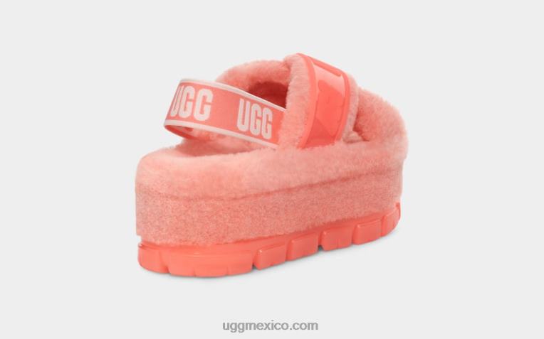 estrella de mar rosa 00NF730 UGG mujer fuzzita claro