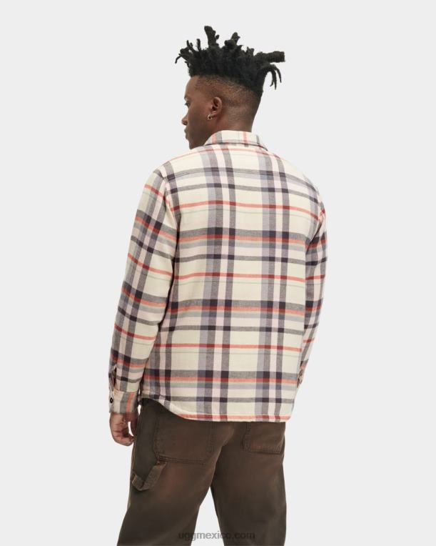 flor de loto multi 00NF1877 UGG hombres sobrecamisa braxton a cuadros