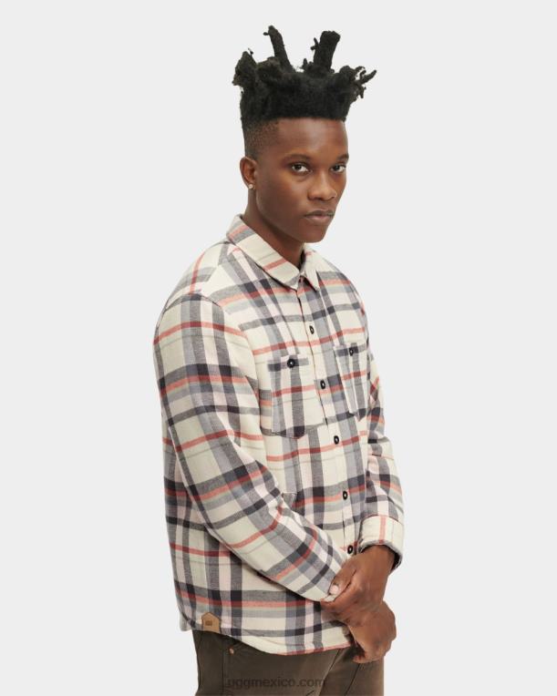 flor de loto multi 00NF1877 UGG hombres sobrecamisa braxton a cuadros