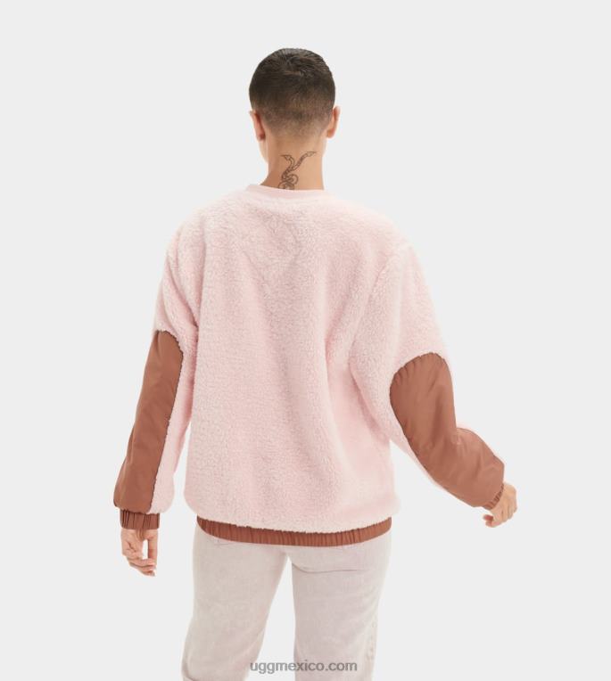 flor de loto/sándalo 00NF1148 UGG mujer cuello redondo sherpa niko