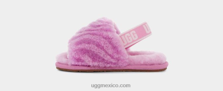 flor silvestre 00NF1994 UGG niños pequeños pelusa sí ondulado