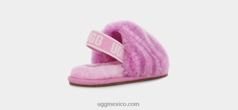 flor silvestre 00NF1994 UGG niños pequeños pelusa sí ondulado