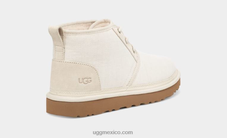 gorra blanca 00NF1660 UGG hombres lienzo neumel ii