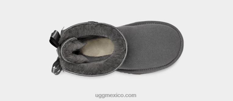 gris 00NF2327 UGG niños bota bailey bow ii