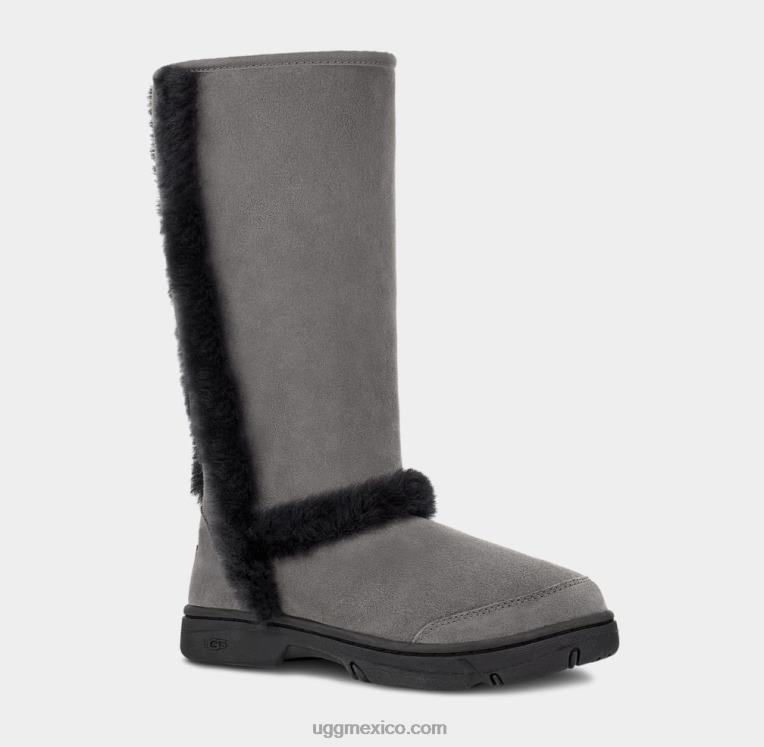 gris negro 00NF595 UGG mujer rayos de sol alto