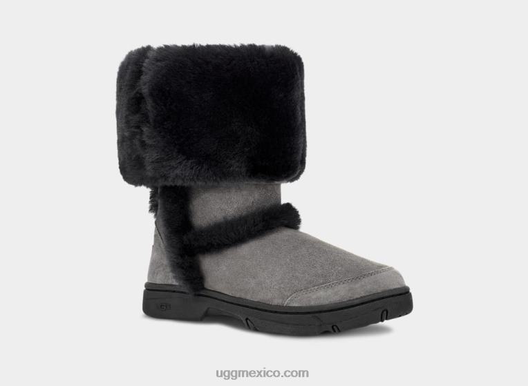 gris negro 00NF595 UGG mujer rayos de sol alto