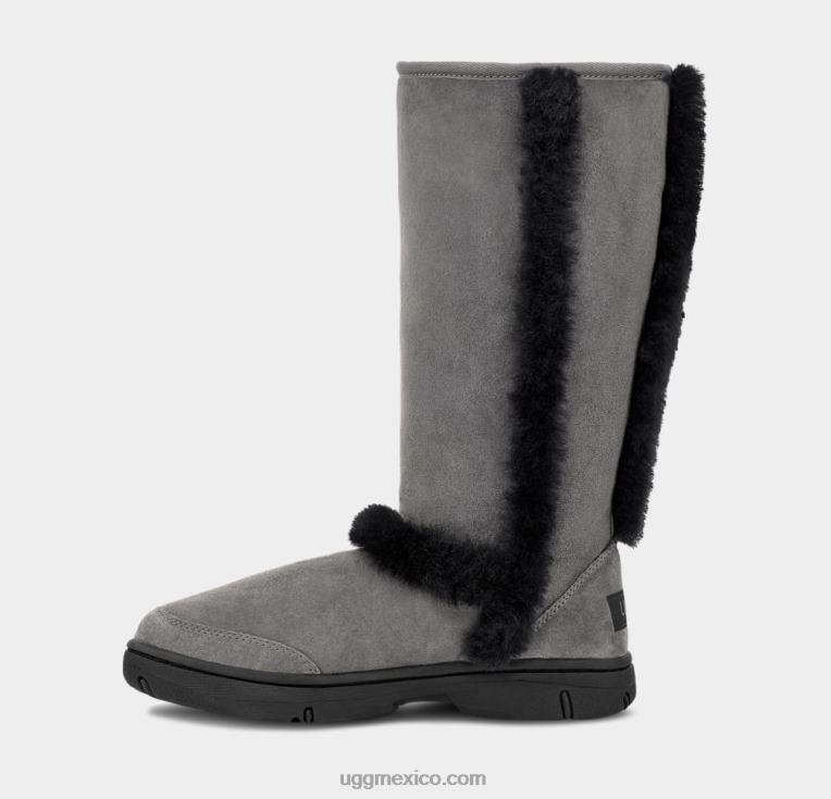 gris negro 00NF595 UGG mujer rayos de sol alto