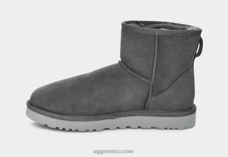 gris oscuro 00NF1407 UGG hombres minibota clásica