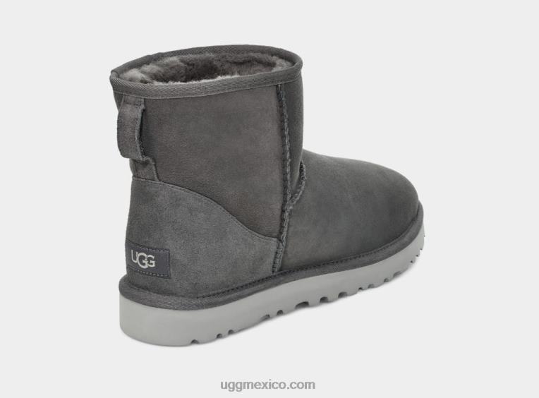 gris oscuro 00NF1407 UGG hombres minibota clásica