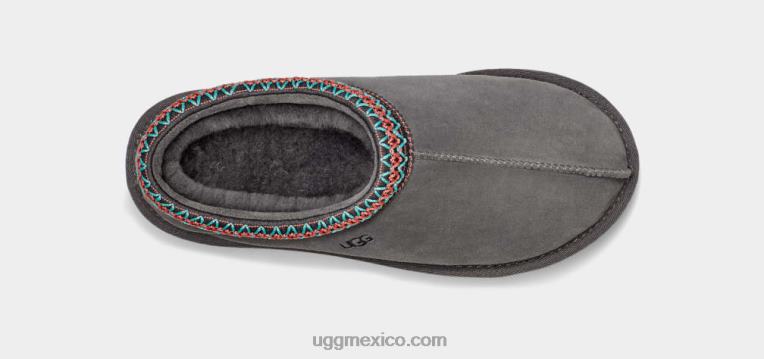 gris oscuro 00NF369 UGG mujer zapatilla de tasmania