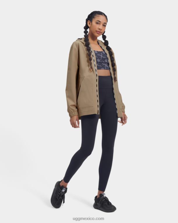 gris pardo 00NF936 UGG mujer chubasquero lianne