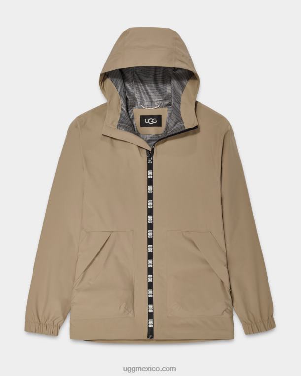 gris pardo 00NF936 UGG mujer chubasquero lianne