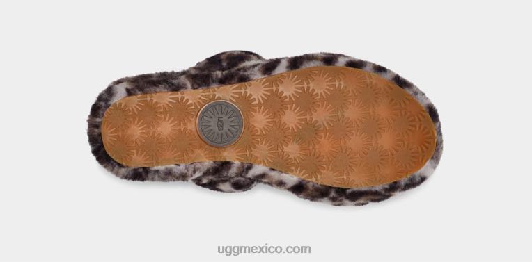 gris tormentoso 00NF815 UGG mujer oh sí estampado de pantera