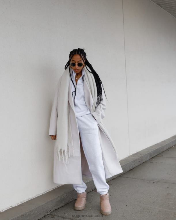 gris tostado 00NF2138 UGG mujer monograma ultra mini clásico