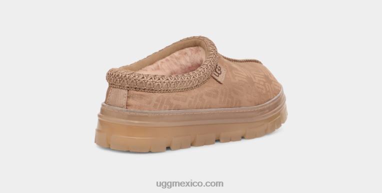 gris tostado 00NF617 UGG mujer monograma gráfico de Tasmania