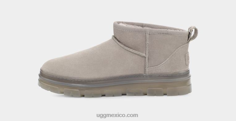 hoguera 00NF790 UGG mujer clásico ultra mini claro