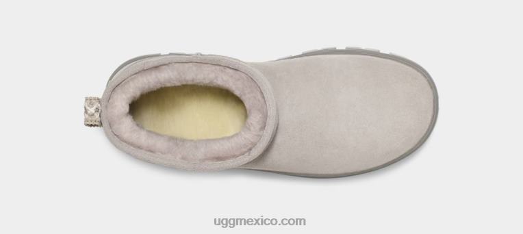hoguera 00NF790 UGG mujer clásico ultra mini claro