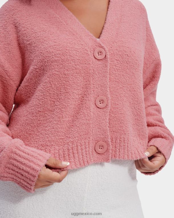 horizonte rosa 00NF934 UGG mujer cárdigan corto de nyomi
