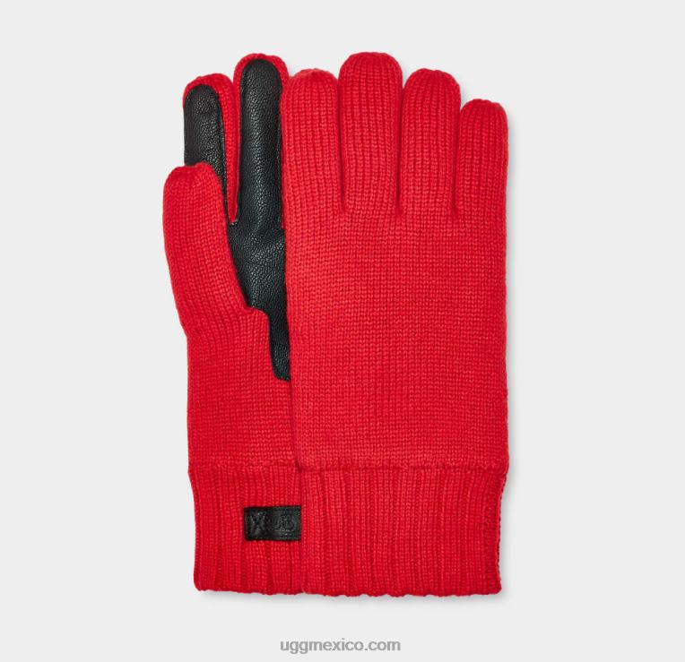 rojo samba 00NF1921 UGG hombres guante de punto