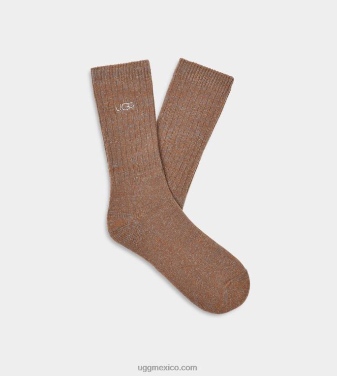 castaña 00NF1431 UGG hombres equipo holgado de punto de canalé Trey