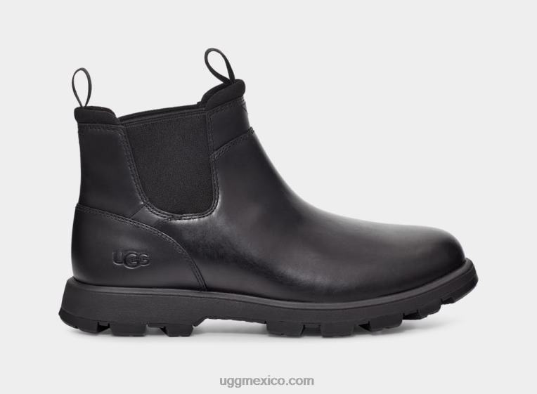 cuero negro 00NF1505 UGG hombres hillmont chelsea