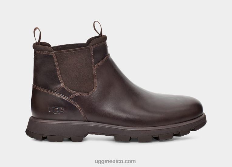 cuero pardo 00NF1507 UGG hombres hillmont chelsea