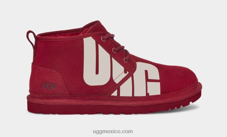 rojo intenso 00NF1598 UGG hombres neumel chop